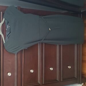 Express dark green bodycon dress XS